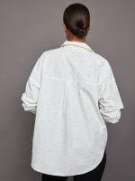 Echo Pearly Shirt - White - Image 5