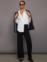 Echo Pearly Shirt - White - Image 3