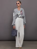 Nomia Cropped Cardigan - Heather Grey - Image 9