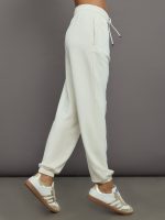Cleo Cupro Track Pant - Ivory - Image 6