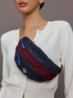 Trail Colour Block Bumbag - Red - Image 2