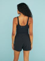Peached Tess Top - Black - Image 3