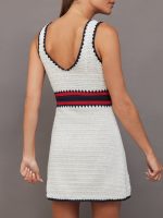 Palmer Elsa Mini Dress - White - Image 4