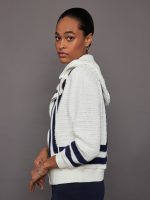 Kai Crochet Hoodie - White - Image 5
