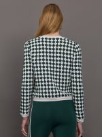 Portobello Crochet Cardigan - Green - Image 5