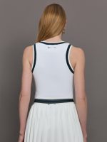 Kristy Rib Tank Top - White - Image 5
