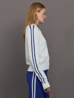Carnaby Pari Zip Knit Jacket - White - Image 5