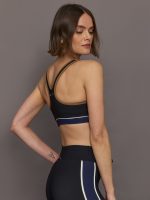 Revolver Jade Racerback Bra - Black - Image 4