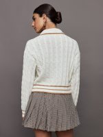 Athena Knit Top - Natural - Image 5