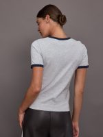 Jarama Joy Tee - Grey - Image 6