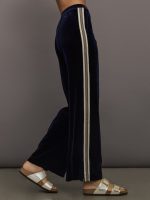 Monaco Freya Wide Leg Pant - Navy - Image 4