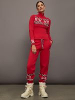 Keystone Blanche Half Zip - Red - Image 3
