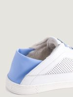 Low-Top Hybrid Slipper Sneaker - White And Blue - Image 5