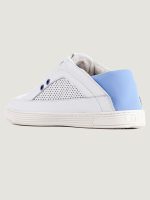 Low-Top Hybrid Slipper Sneaker - White And Blue - Image 11
