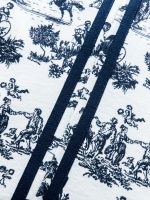 Toile High Rise Legging - Navy Toile - Image 7