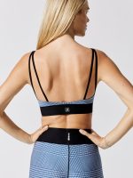 3d Checker Nova Bra - Yale-Patent Nero - Image 3