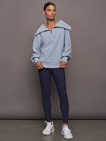 Vine Half Zip - Blue - Image 5
