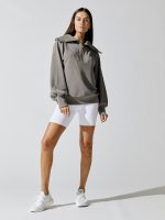 VINE HALF ZIP - Deep Charcoal - Image 4