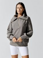 VINE HALF ZIP - Deep Charcoal