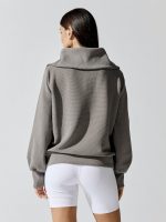 VINE HALF ZIP - Deep Charcoal - Image 3