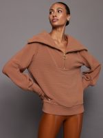 Vine Half Zip - Rawhide