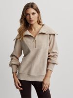 VINE HALF ZIP - CEMENT - Image 7