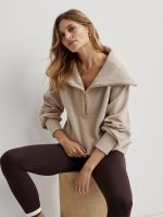 VINE HALF ZIP - CEMENT - Image 9