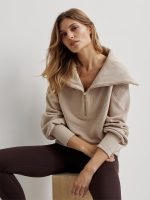VINE HALF ZIP - CEMENT - Image 5