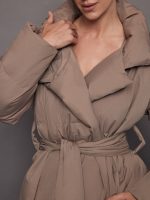 Lanark Wrap Coat - Pine Bark - Image 5
