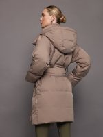 Lanark Wrap Coat - Pine Bark - Image 4