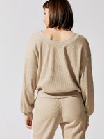 Arvin Sweatshirt - Wheat Marl - Image 2