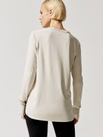 Kearney Long Sleeve Top - Blush Marl - Image 2