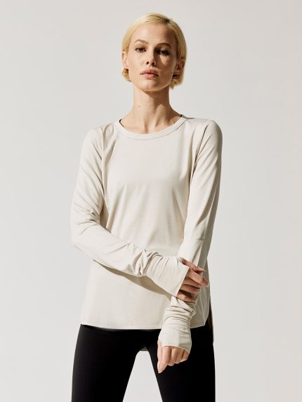 Kearney Long Sleeve Top - Blush Marl