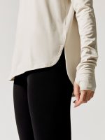 Kearney Long Sleeve Top - Blush Marl - Image 4