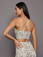 Move Irena Bra - Crema Fractured Flower - Image 3