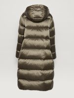 Payton Puffer Coat - Brushed Olive Metallic - Image 5
