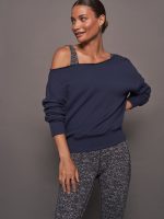 Lets Go Running Legging - Blue Cheetah - Image 7