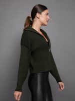 Carmen Knit - Dark Olive - Image 3