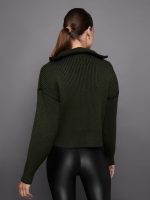 Carmen Knit - Dark Olive - Image 4