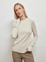 Bradford Active Top - Silver Grey Marl