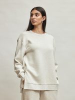 Charter Sweatshirt - Ivory Marl