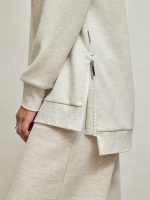 Charter Sweatshirt - Ivory Marl - Image 7