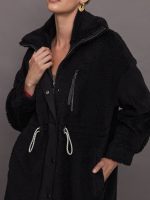 Jones Coat - Black - Image 6