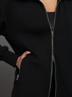 ADAIR ZIP THROUGH - BLACK - Image 3