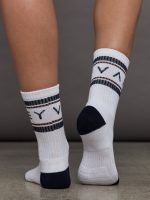 Astley Active Sock - White / Blue Nights - Image 2