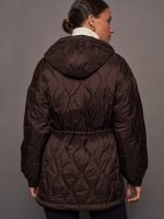 Caitlin Quilt Jacket - Coffee Bean - Image 4