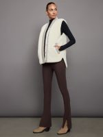 Covey Reversible Quilt Gilet - Dove - Image 7