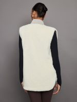Covey Reversible Quilt Gilet - Dove - Image 6