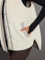 Covey Reversible Quilt Gilet - Dove - Image 3