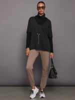 Cavello Longline Sweat - Black - Image 6